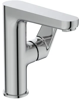 Productafbeelding van Ideal Standard wastafelmengkraan Cerafine O, zonder afvoer, uitloop 136mm, model BC555AA, chroom
