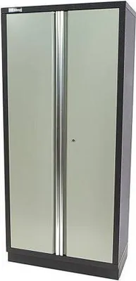 Obrázok produktu pre Dvojitá skriňa na náradie pre vybavenie dielne 43x89,5x183cm Dielenská skriňa