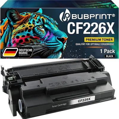 Produktbild von Bubprint Toner kompatibel mit HP 26X CF226X Schwarz