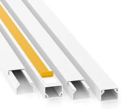 Productafbeelding van Zelfklevende Kabelgoot voor Kabelmanagement - 2 Meter Wit