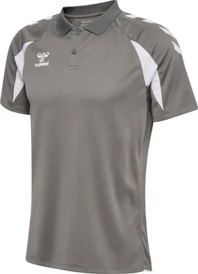 Produktbild von Hummel Hmlcore 2.0 Polo - steel gray/white, Größe:3XL