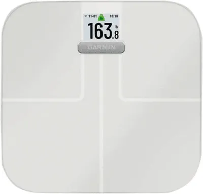 Productafbeelding van Garmin - 010-02294-13 - Lichaamsweegschaal - Index S2 Slimme Weegschaal - Wit