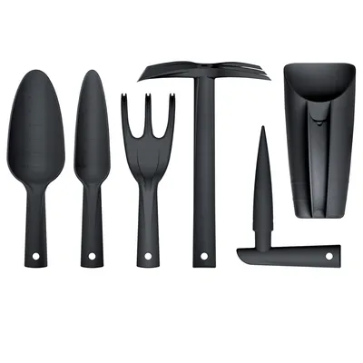 Produktbild von Prosperplast Gartenwerkzeug Set RESPANA Schwarz