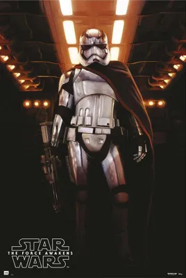 Image de Star Wars EP7 Capitaine Phasma Episode7 Poster Taille 61x91,5