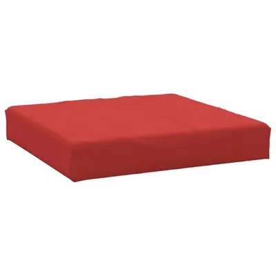 Produktbild von vidaXL Palettenkissen Rot 60x60x9,5 cm Oxford-Gewebe