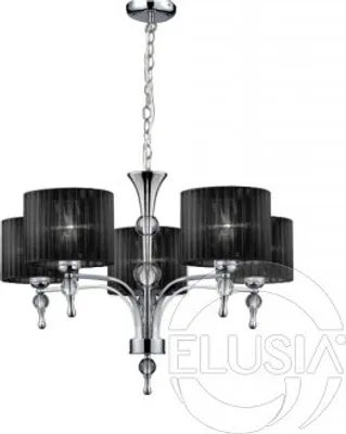 Produktbild von Impress 5 Leuchte Schwarz Ø 63 x 88 cm 5-flammig E27