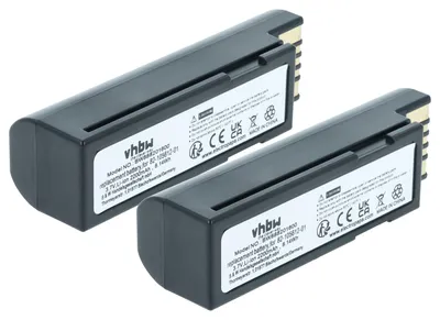 Produktbild von vhbw 2x Akku kompatibel mit Zebra LS3678, DS3678, DS3600, LI3678, LS3600, EVM, LI3600 Barcodescanner POS (2200 mAh, 3,7 V, Li-Ion)