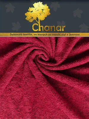 Obrázok produktu pre Luxusná froté plachta 90 x 200 cm, bordová