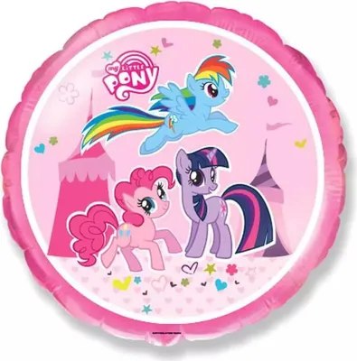 Produktbild von My little Pony Folienballon rosa