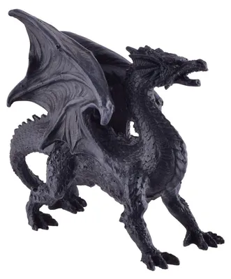 Dekofigur Drache Artikus stehend mit Flügeln 21 cm