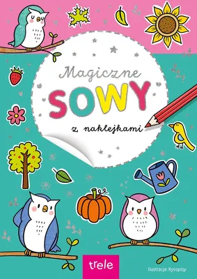 Produktbild von Książka z naklejkami Magiczne sowy dla dzieci