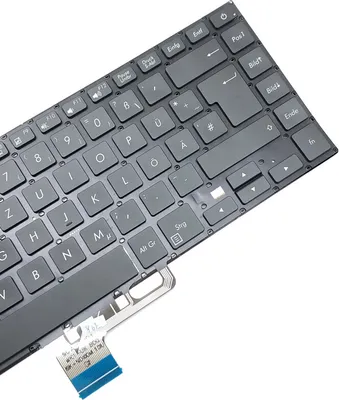 Zdjęcie produktu dla GERMAN - Czarna klawiatura z podświetleniem kompatybilna z Asus ZenBook Pro 15 UX550GEX