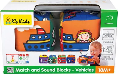 Produktbild von K´s Kids Lustige Textilbausteine ??– Autos