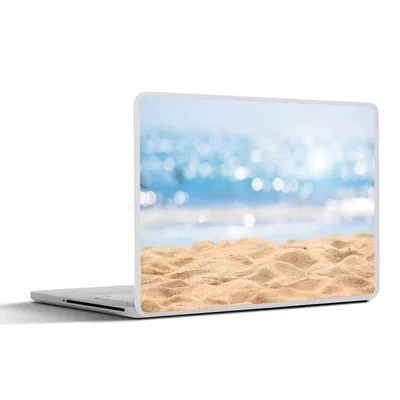 Produktbild von MuchoWow® Laptop Aufkleber Sticker Cover Strand - Meer - Sand 40x30 cm - Laptop Dekoration - Selbstklebend