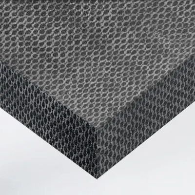 Produktbild von DIMEXACT - DIMEXACT Graues, selbstklebendes Vinyl mit Wabenmuster und Stoffeffekt in einer Rolle von 122 cm x 10 Meter(n) -122 cm x 10 m - en Rouleau