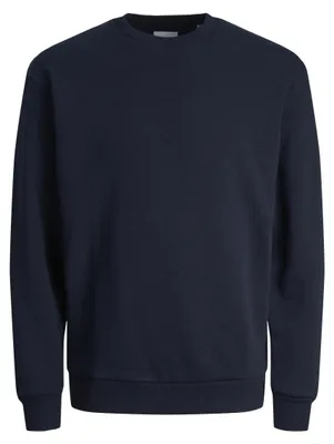 Produktbild von JACK & JONES Herren Maillot de survêtement Jjebradley Sweat Crew Noos Jnr, Navy