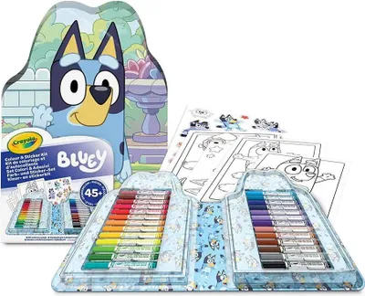 Produktbild von Crayola Bluey Koffer 45 Stücke Mehrfarbig Mehrfarbig One Size