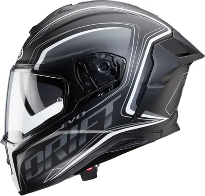 Image de Caberg Casque moto Drift Evo Integra matt Noir/Gris-Blanc-XXL
