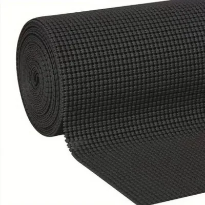 Produktbild von Schubladenmatte 30*600 cm|Antirutschmatte,Eva-Material Zuschneidbar Einlagen Nicht Klebende Matte,BPA-Frei|Schutzmatte für Schränke,Regale|Schwarz