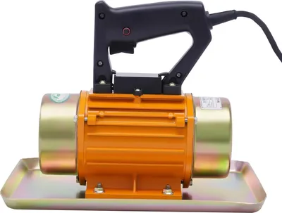 Produktbild von Betonrüttler/Betonvibrator - Handgerät - DC-Motor - 220 V 250 W - 3500 U/min - EU-Stecker - Orange/Schwarz