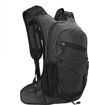 Zdjęcie produktu dla 8L Odblaskowy plecak rowerowy Trinkrucksack Outdoor Sports Running Wanderrucksack Travel Daypack Umhaengetasche