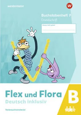 Obrázek produktu pro Flex und Flora - Deutsch inklusiv. Buchstabenheft 7 inklusiv (B) GS