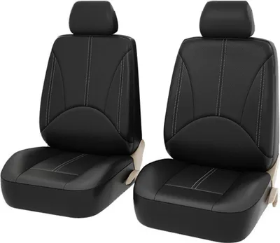 Obrázek produktu pro 4 kusy potahů autosedaček, univerzální prodyšná kožená ochranná sada -interiérové doplňky pro vozidla SUV