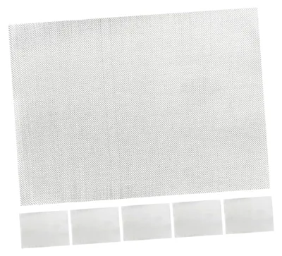 Produktbild von 6 Stück Edelstahl-Reparaturgitter für thermoplastische Stoßstangen mit Schweißbedarf und Drahtgittern (5x15 cm)
