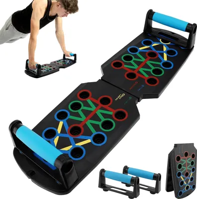 Produktbild von Push Up Board - Multifunktionales Fitnessgerät für Krafttraining zu Hause