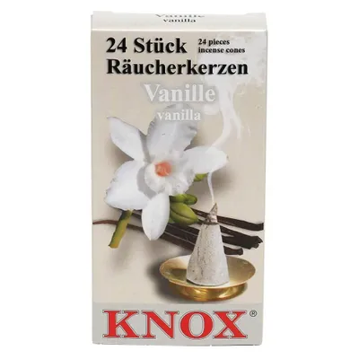 Produktbild von KNOX - Räucherkerzen Räucherkegel Gr. M - Vanille