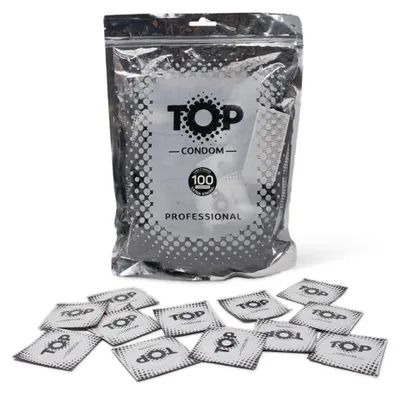 Produktbild von TOP Condoms Extra Strong 100-Condom-Pack