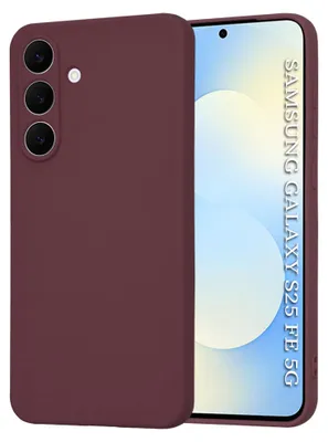Obrázok produktu pre Techsuit - SoftFlex puzdro pre Samsung Galaxy S25 FE – bordové