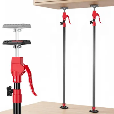 Plafondstütze 2 Stück, 80 kg, 125–290 cm, Teleskopstütze