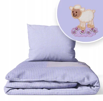Produktbild von Kinderbettwäsche 100x135 Baumwolle Baby Bettwäsche Set 100x135 + 40x60 Kissenbezug Jungen & Mädchen Kleinkind Bettbezug