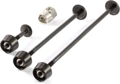 Produktbild von PITLOCK Schnellspannachsen Set 02  für Sattel Laufräder