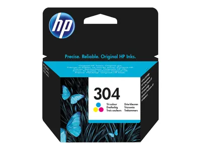 Obrázek produktu pro HP 304 - barevný (azurová, purpurová, žlutá) - originální