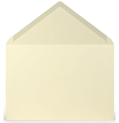Produktbild von Rössler 220711512 Coloretti - Briefumschläge (80 g/m², DIN C5, 5 Stück), Farbe creme
