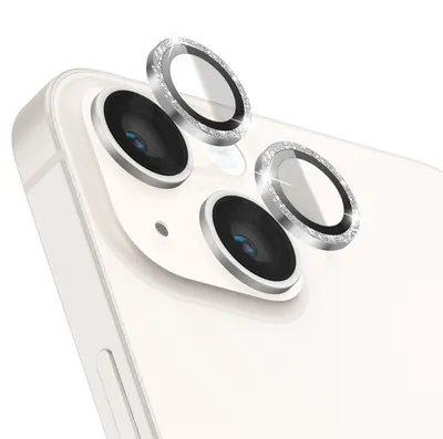 Produktbild von Zanaé, Kameraschutz für iPhone 14 / 14 Plus aus Panzerglas und Aluminium, Silber