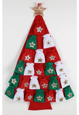 Produktbild von Adventskalender Weihnachtsbaum Weihnachtskalender Weihnachtsdeko Kalender