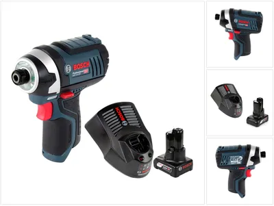 Image de Bosch GDR 12V-105 Visseuse à chocs sans fil 12V 105Nm + 1x batterie 6,0Ah + chargeur
