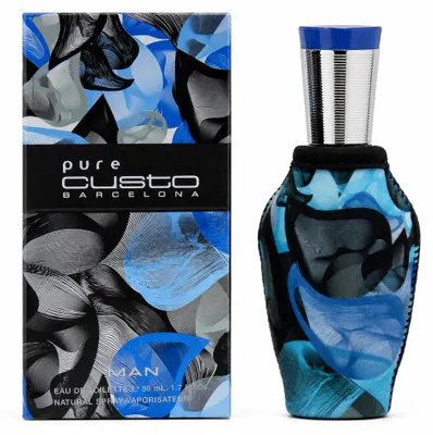 Produktbild von Pure Custo Barcelona Man Eau de Toilette Spray 50ml, KI-generiertes Bild