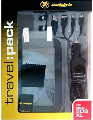 Produktbild von Snakebyte Travel-Pack für den Nintendo New 3DS XL