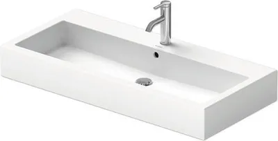Produktbild von Duravit Möbelwaschtisch Vero geschli., m HL, ÜL, HLB, 100x47cm, weiß