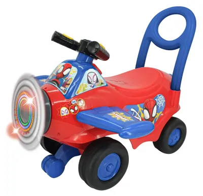 Produktbild von KIDDIELAND Spidey Flugzeug Rutschauto mit Licht und Sound