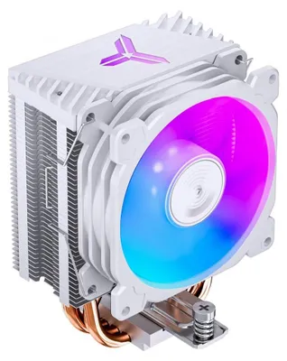Produktbild von CR-1400 E CPU-Kühler 92mm PWM-Lüfter Single-Tower 4x 6mm Heatpipes leise weiß