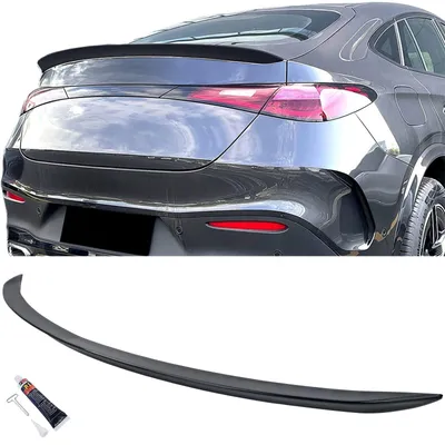 Für Mercedes GLC Coupe C254 ab 2023- Heckspoiler Spoilerlippe Schwarz Glanz in der Farbe Schwarz von Carparts-Online GmbH