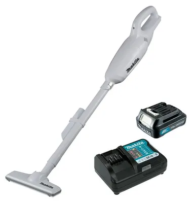 Image de Aspirateur balai CXT ® MAKITA CL106FDWYW - 12V Li-Ion - 1,5 Ah - 31 mbar - 1 batterie + chargeur