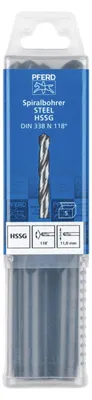 Produktbild von PFERD 25203543, Bohrer, 5 Stück(e)