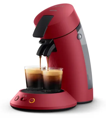 Produktbild von Philips Senseo® Original Plus Kaffee Pad MaschineRot (CSA210/90)