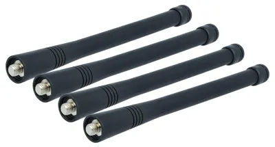 Produktbild von vhbw 4x Antenne Ersatz für Motorola NAD6502AR für Funkgerät - 15,1 cm Schwarz